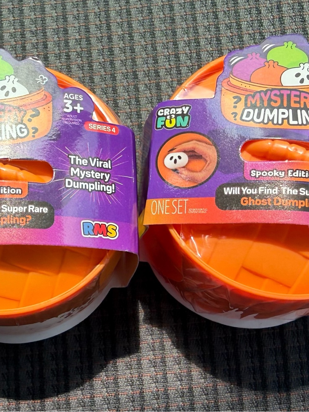 1 Mystery Dumpling Plush Toy - Orange